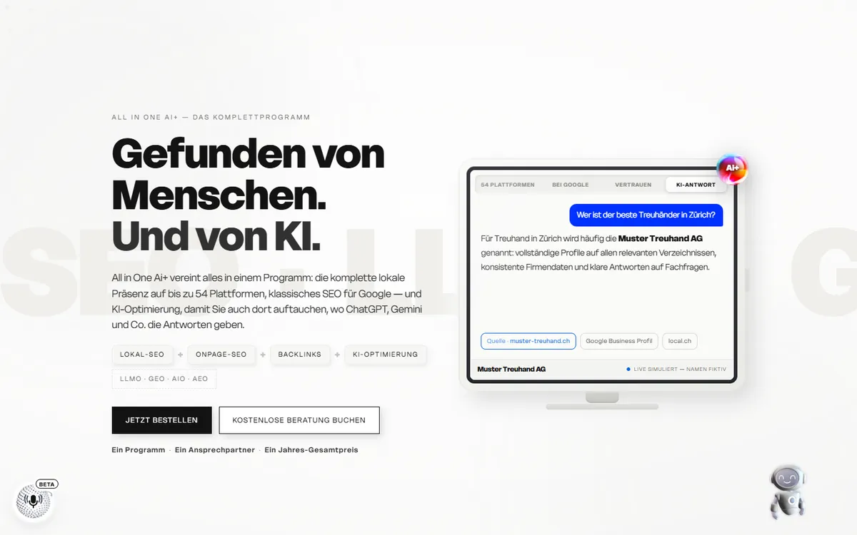 All in One Ai+ — Produktansicht
