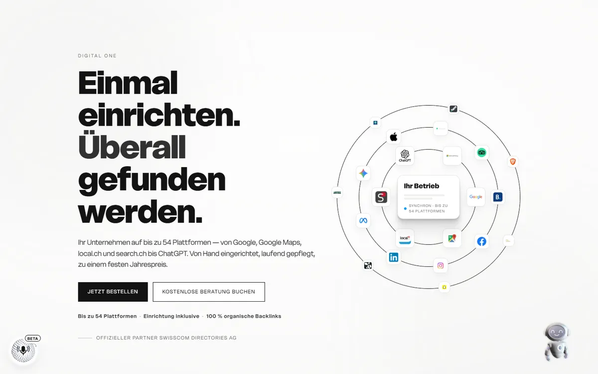 Digital One — Produktansicht