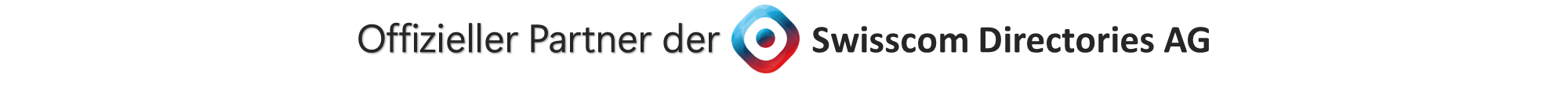 Offizieller Partner Swisscom Directories AG